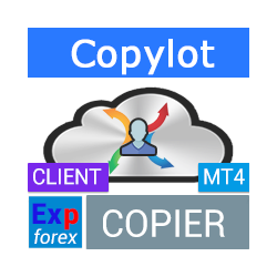 在MetaTrader市场购买MetaTrader 4的'Exp COPYLOT CLIENT for MT4' 交易工具