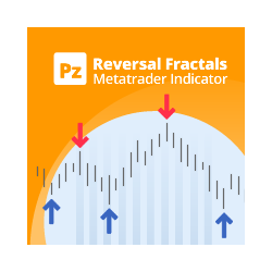 在MetaTrader市场下载MetaTrader 4的'PZ Reversal Fractals MT4' 技术指标