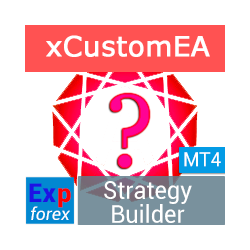 在MetaTrader市场购买MetaTrader 4的'Exp4 The xCustomEA for MT4' 自动交易程序（EA交易）