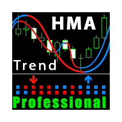 在MetaTrader市场购买MetaTrader 4的'HMA Trend Professional MT4' 技术指标