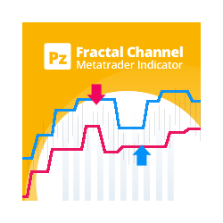 在MetaTrader市场购买MetaTrader 4的'PZ Fractal Channel MT4' 技术指标