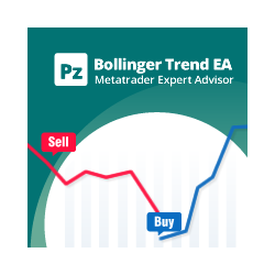 在MetaTrader市场下载MetaTrader 4的'PZ Bollinger Trend EA MT4' 自动交易程序（EA交易）