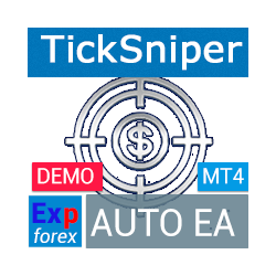 在MetaTrader市场下载MetaTrader 4的'Exp4 TickSniper for MT4 DEMO' 自动交易程序（EA交易）