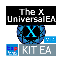 在MetaTrader市场购买MetaTrader 4的'Exp4 THE X FULL Universal EA for MT4' 自动交易程序（EA交易）