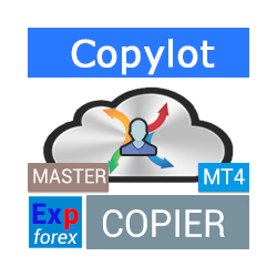 在MetaTrader市场下载MetaTrader 4的'Exp COPYLOT MASTER for MT4' 交易工具