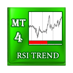 在MetaTrader市场下载MetaTrader 4的'RSI TrendMT4' 技术指标