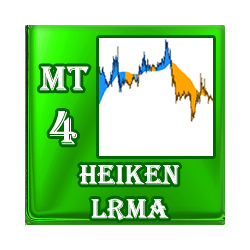 在MetaTrader市场下载MetaTrader 4的'HeikenLRmaMT4' 技术指标