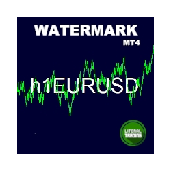 在MetaTrader市场下载MetaTrader 4的'LT Watermark MT4' 交易工具