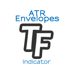 在MetaTrader市场下载MetaTrader 4的'ATR Envelopes tfmt4' 技术指标