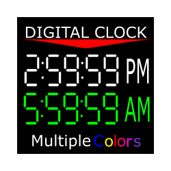 在MetaTrader市场下载MetaTrader 4的'Digital Clock Custom MT4' 交易工具