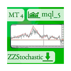 在MetaTrader市场下载MetaTrader 4的'ZZStochastic MT4' 技术指标