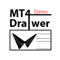 在MetaTrader市场下载MetaTrader 4的'MT4 Drawer Demo' 交易工具