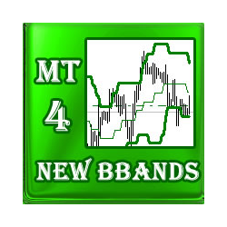 在MetaTrader市场下载MetaTrader 4的'NewBbandsMT4' 技术指标