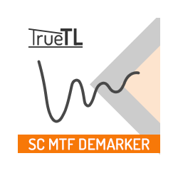 在MetaTrader市场下载MetaTrader 4的'SC MTF Demarker for MT4 with alert' 技术指标