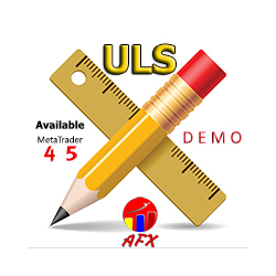 在MetaTrader市场下载MetaTrader 4的'Universal Line Studies MT4 Demo' 交易工具