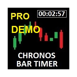 在MetaTrader市场下载MetaTrader 4的'Chronos Bar Timer PRO DEMO MT4' 技术指标