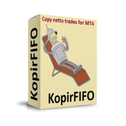 在MetaTrader市场下载MetaTrader 4的'KopirFIFO copy netto trades for MT4' 交易工具