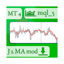 在MetaTrader市场下载MetaTrader 4的'J2MA mod mt4' 技术指标