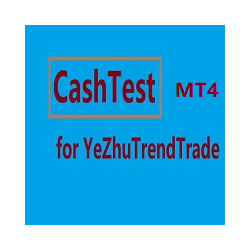 在MetaTrader市场下载MetaTrader 4的'CashTest for YeZhuTrendTrade MT4' 自动交易程序（EA交易）