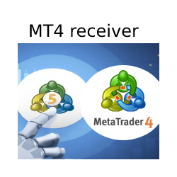 在MetaTrader市场下载MetaTrader 4的'MT4 receiver with MT5' 交易工具