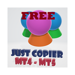 在MetaTrader市场下载MetaTrader 4的'Just Copier MT4 Free' 交易工具