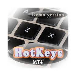 在MetaTrader市场下载MetaTrader 4的'HotKeys MT4 Demo' 交易工具