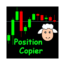 在MetaTrader市场购买MetaTrader 4的'Position Copier MT4' 交易工具