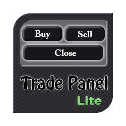 在MetaTrader市场购买MetaTrader 4的'TradePanel MT4 Lite' 交易工具