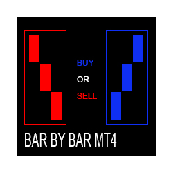 在MetaTrader市场购买MetaTrader 4的'Bar by Bar MT4' 自动交易程序（EA交易）