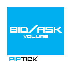 在MetaTrader市场购买MetaTrader 4的'PipTick Bid Ask Volume MT4' 技术指标