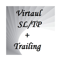 在MetaTrader市场购买MetaTrader 4的'Virtual Sl Tp and trailing Sl MT4' 交易工具