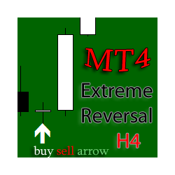 在MetaTrader市场购买MetaTrader 4的'MT4 Extreme Reversal H4' 技术指标