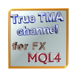 在MetaTrader市场购买MetaTrader 4的'True TMA channel MT4' 技术指标