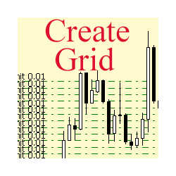 在MetaTrader市场购买MetaTrader 4的'GridCreateByMouseMT4' 交易工具