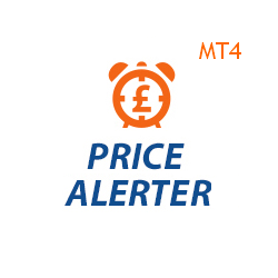 在MetaTrader市场购买MetaTrader 4的'Price Alerter MT4' 技术指标