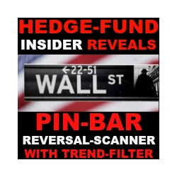 在MetaTrader市场购买MetaTrader 4的'Pinbar Scanner With Trend Filter' 技术指标