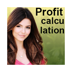 在MetaTrader市场购买MetaTrader 4的'Profit calculation' 交易工具