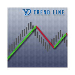 在MetaTrader市场购买MetaTrader 4的'YD Trend Line' 技术指标