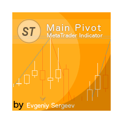 在MetaTrader市场购买MetaTrader 4的'ST Main Pivots' 技术指标