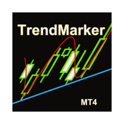 在MetaTrader市场购买MetaTrader 4的'TrendMarkerMT4' 技术指标