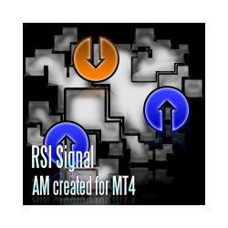 在MetaTrader市场购买MetaTrader 4的'RSI Signal AM' 技术指标