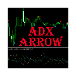 在MetaTrader市场购买MetaTrader 4的'ADX arrow' 技术指标