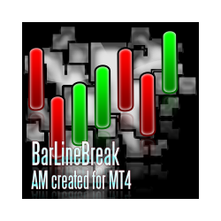 在MetaTrader市场购买MetaTrader 4的'BarLineBreak AM' 技术指标