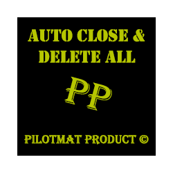 在MetaTrader市场购买MetaTrader 4的'Auto Close And Delete All' 交易工具