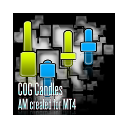 在MetaTrader市场购买MetaTrader 4的'COG Candles AM' 技术指标