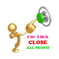 在MetaTrader市场购买MetaTrader 4的'ONE CLICK CLOSE ALL PROFIT ORDERS' 交易工具