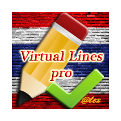 在MetaTrader市场购买MetaTrader 4的'Virtual Lines pro' 自动交易程序（EA交易）