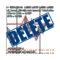 在MetaTrader市场下载MetaTrader 4的'Hunter delete' 交易工具