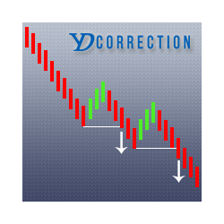 在MetaTrader市场购买MetaTrader 4的'YD Correction' 技术指标