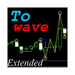 在MetaTrader市场购买MetaTrader 4的'ToWave Indicator Extended' 技术指标